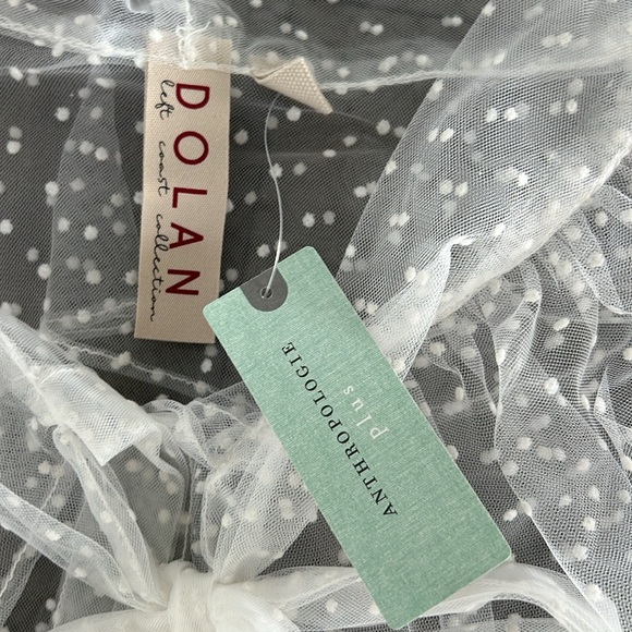 NWT Anthropologie Dolan Sheer Top, size 3x - Picture 9 of 11